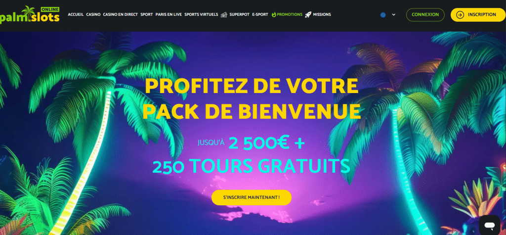 Palm Slots Casino apercu