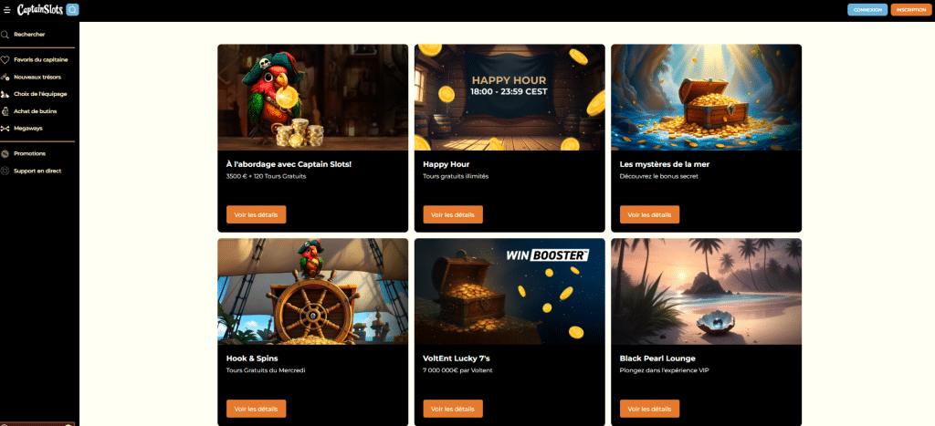 bonus captain slots casino